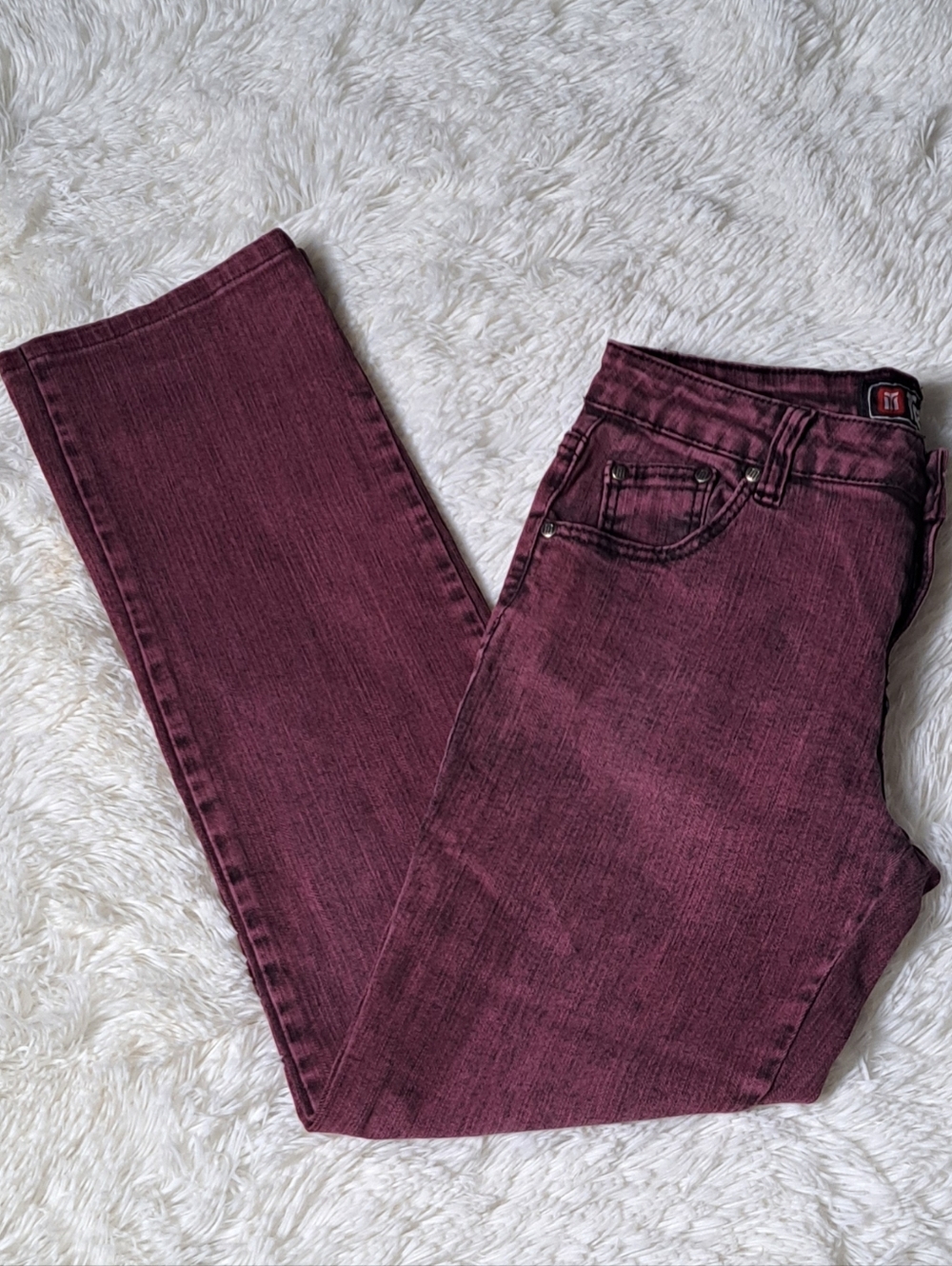TRACTR Girls 18 Plum Purple Acid Wash Jeans Tractor